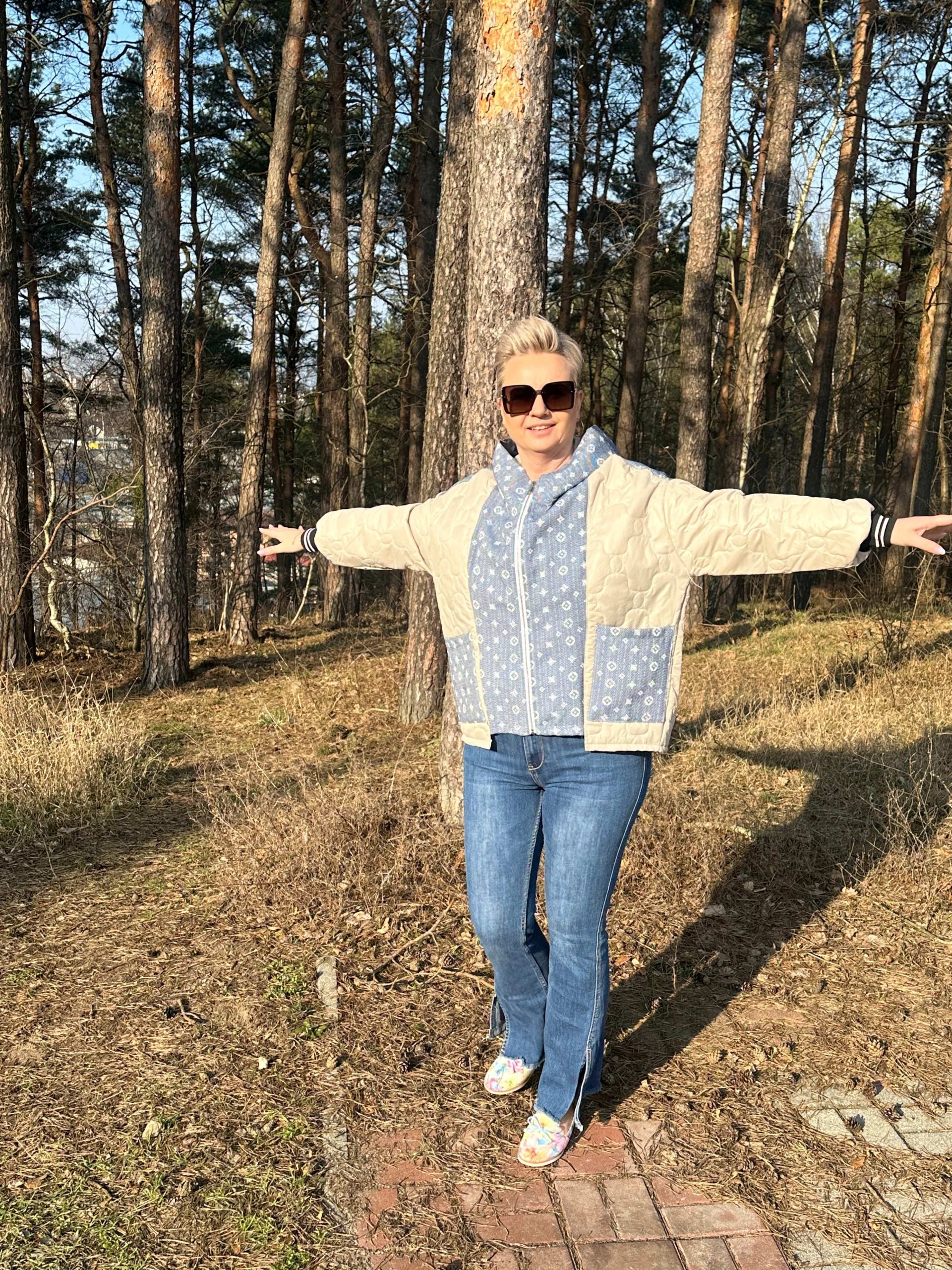 Acqua&Limone Kurtka pikowana z kapturem - obrazek 5