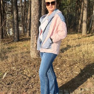 Acqua&Limone Kurtka pikowana z kapturem