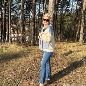 Acqua&Limone Kurtka pikowana z kapturem