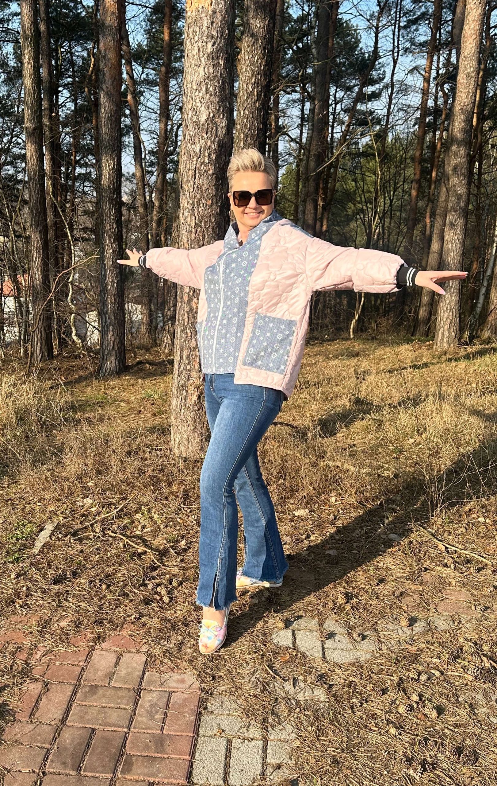 Acqua&Limone Kurtka pikowana z kapturem - obrazek 4