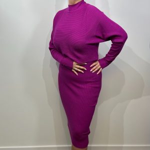 Elegancki komplet kaszmirowy